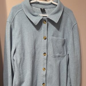 Light Blue Button-Up Shirt